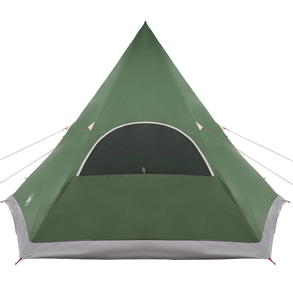 Teepee Tent 5-Person with Roof Green 545 x 450 x 295 cm