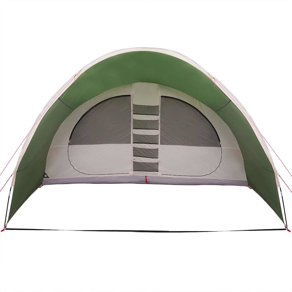 Tunnel Tent 8-Person with Roof Green 710 x 460 x 245 cm