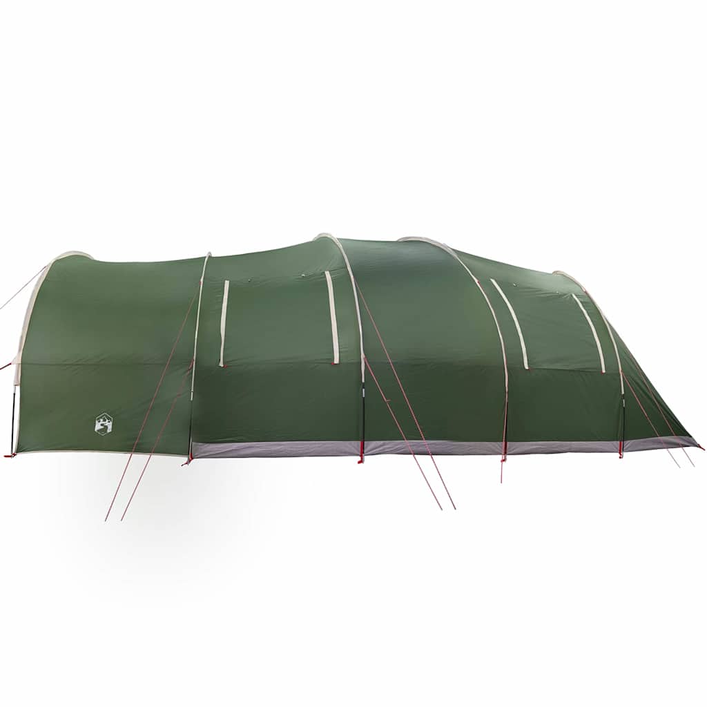 Tunnel Tent 8-Person with Roof Green 710 x 460 x 245 cm