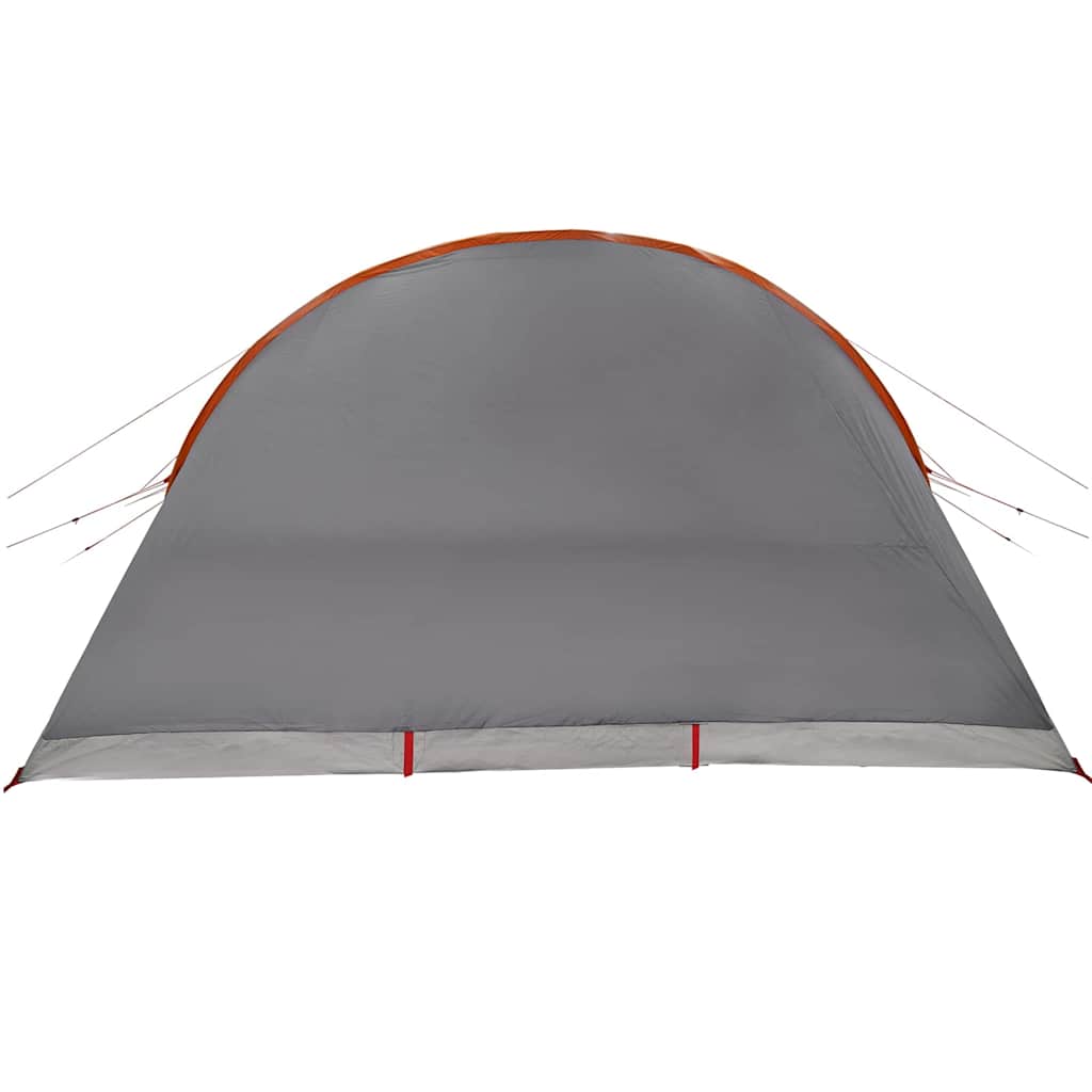 Tunnel Tent 8-Person Grey and Orange 710 x 460 x 245 cm