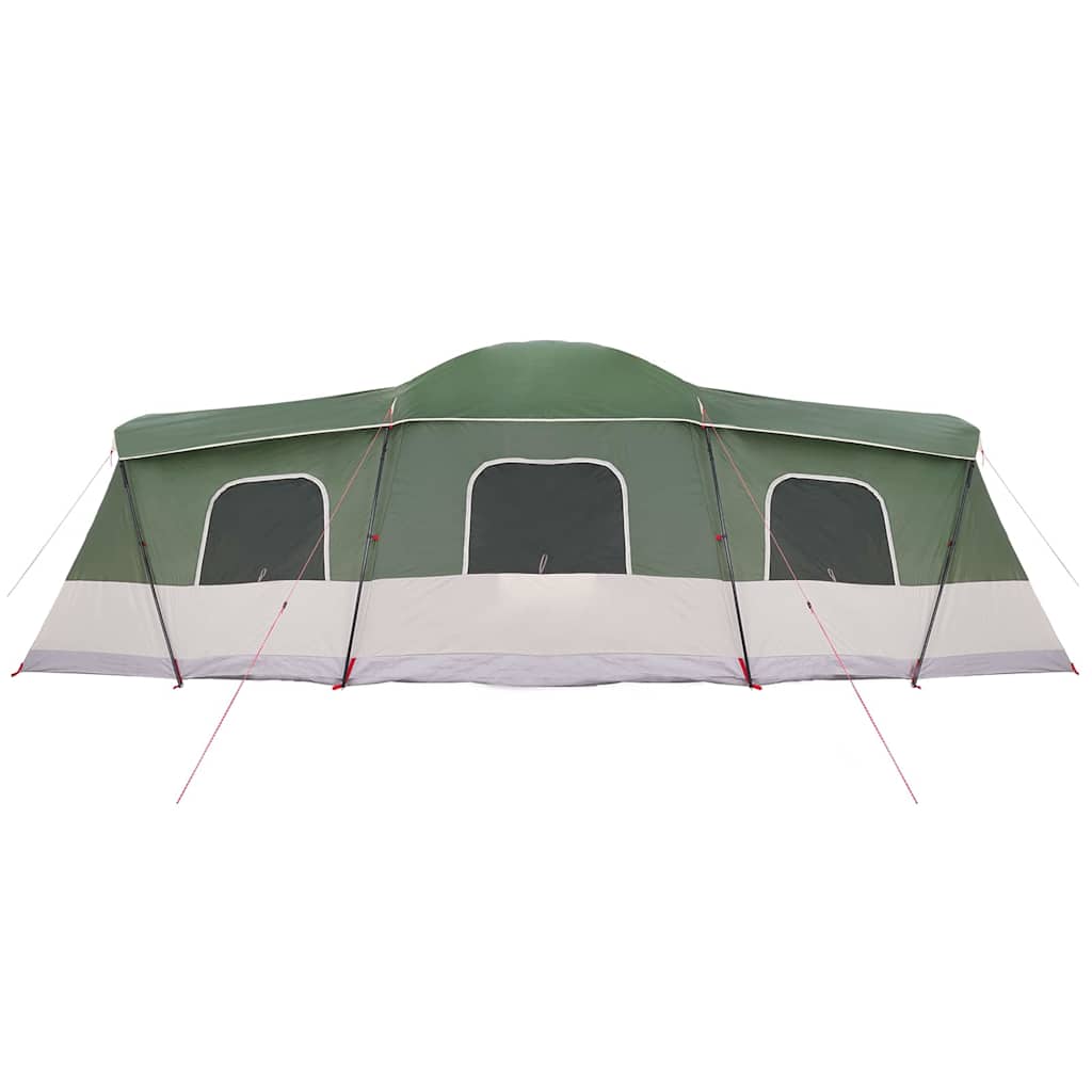 Tent 16-Person with Roof with Storage Green 680 x 510 x 210 cm