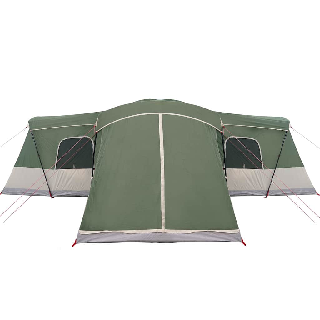 Tent 16-Person with Roof with Storage Green 680 x 510 x 210 cm