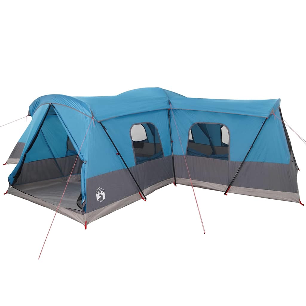 Tent 16-Person with Roof with Storage Blue 680 x 510 x 210 cm