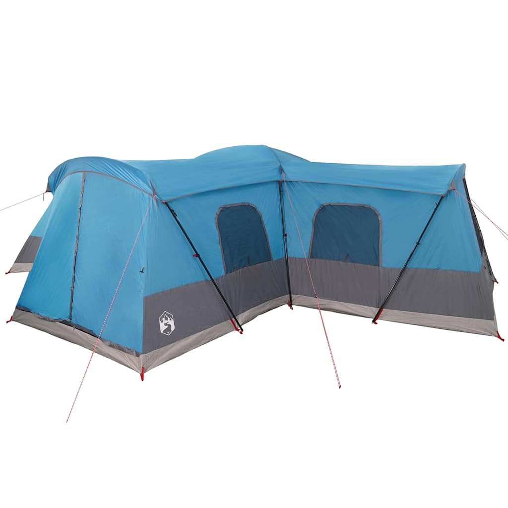 Tent 16-Person with Roof with Storage Blue 680 x 510 x 210 cm