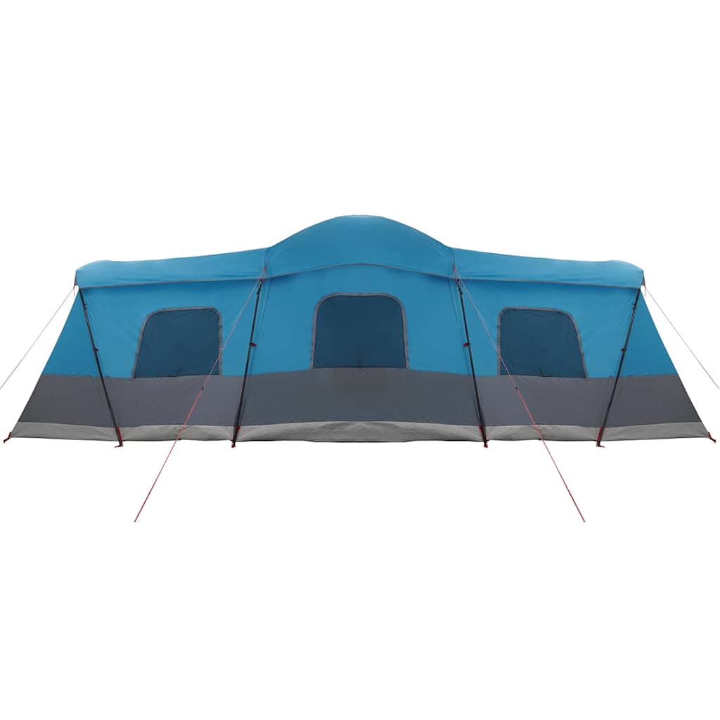 Tent 16-Person with Roof with Storage Blue 680 x 510 x 210 cm