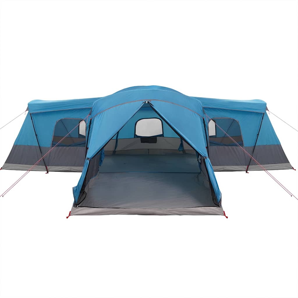 Tent 16-Person with Roof with Storage Blue 680 x 510 x 210 cm