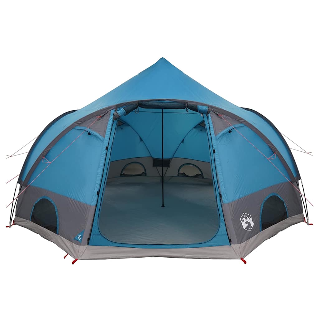 Dome Tent 4-Person with Roof Blue 505 x 450 x 248 cm