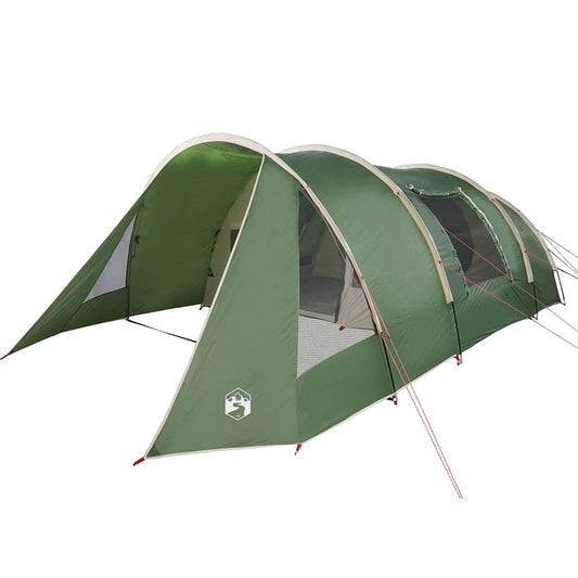 Tunnel Tent 5-Person 5-Person Green and White