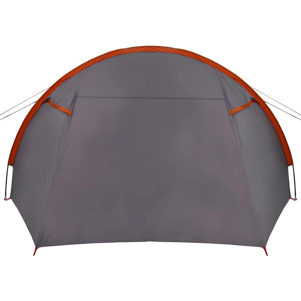 Tunnel Tent 5-Person Grey and Orange 805 x 405 x 211 cm