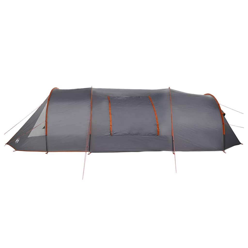 Tunnel Tent 5-Person Grey and Orange 805 x 405 x 211 cm