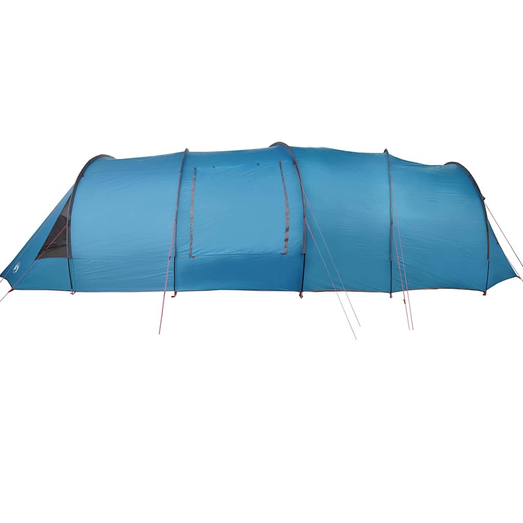 Tunnel Tent 6-Person with Roof Blue and Grey 890 x 470 x 220 cm