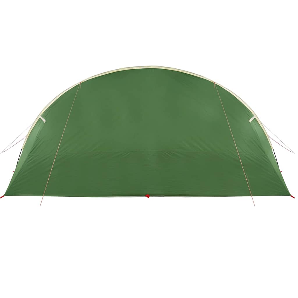 Tunnel Tent 6-Person Green and White 700 x 590 x 215 cm