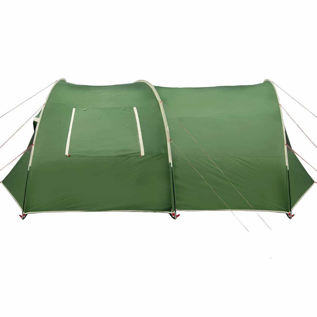 Tunnel Tent 6-Person Green and White 700 x 590 x 215 cm