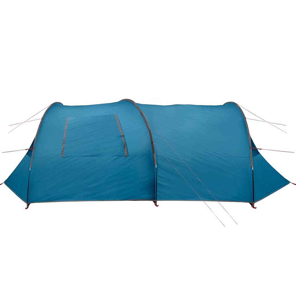 Tunnel Tent 6-Person with Roof Blue and Grey 700 x 590 x 215 cm