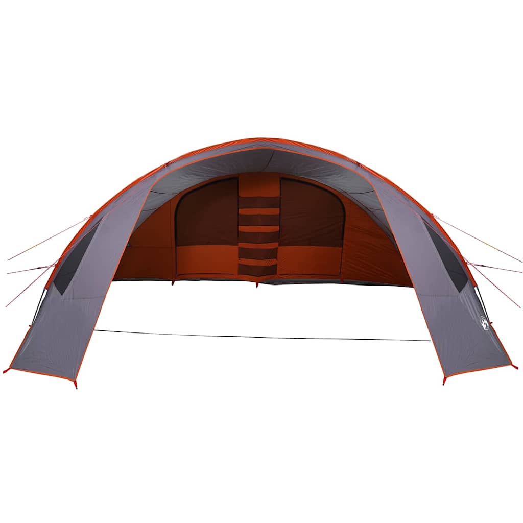 Tunnel Tent 6-Person Grey and Orange 700 x 590 x 215 cm