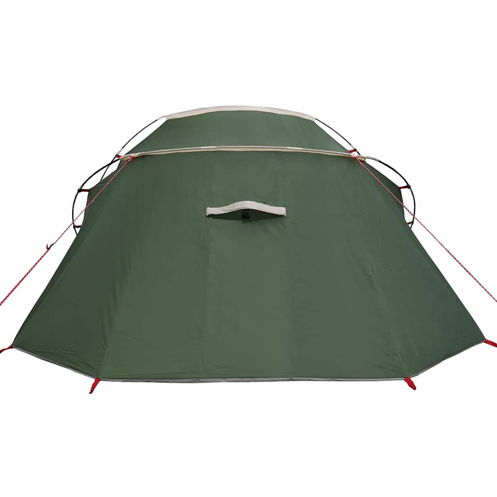 Tunnel Tent 3-Person Green and White 328 x 228 x 115 cm