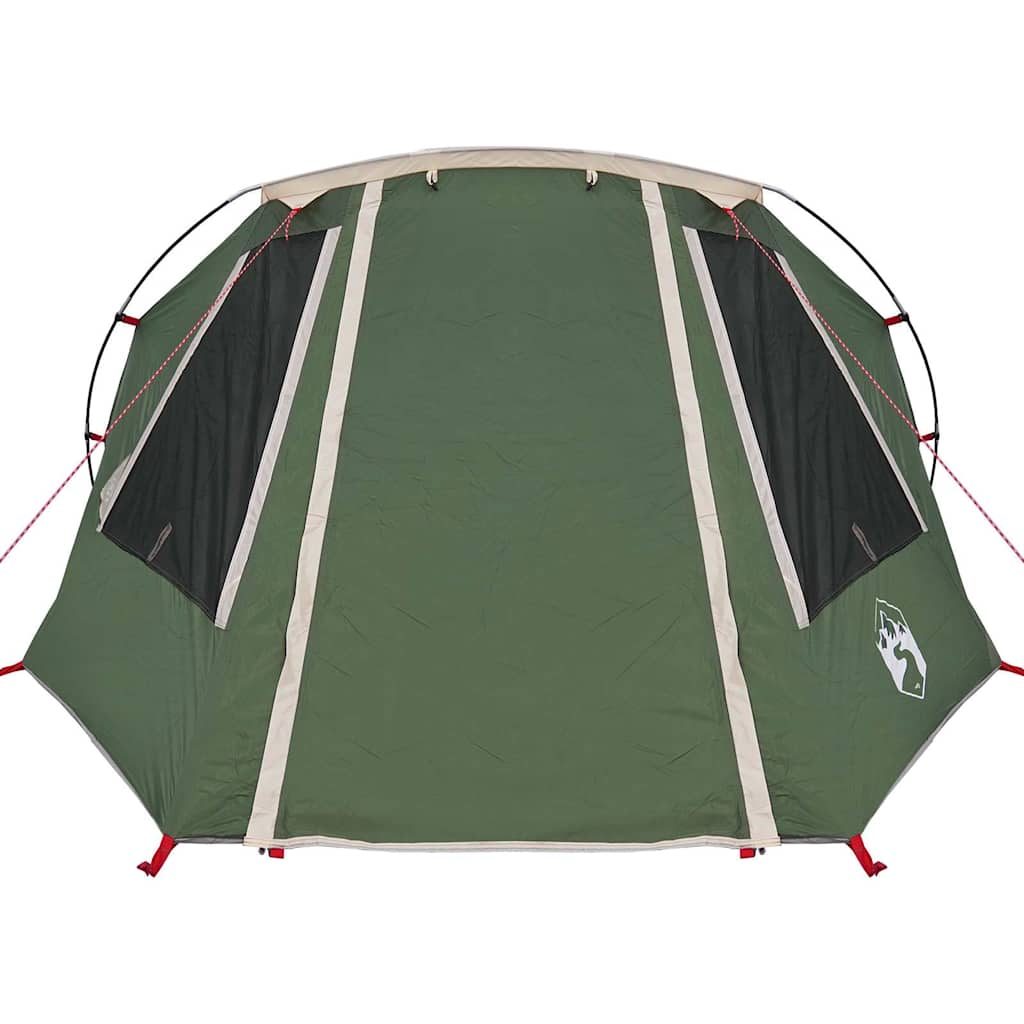 Tunnel Tent 3-Person Green and White 328 x 228 x 115 cm