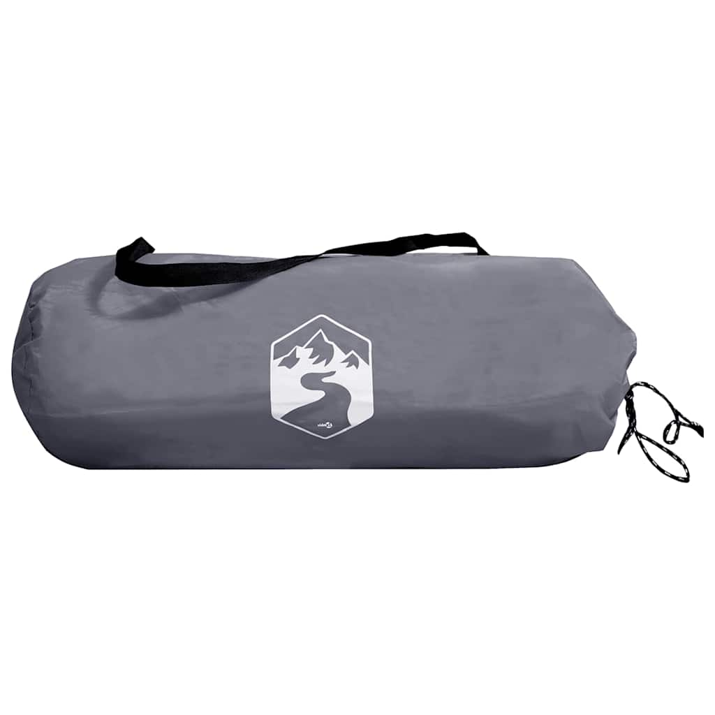 Tunnel Tent 3-Person Grey and Orange 328 x 228 x 115 cm