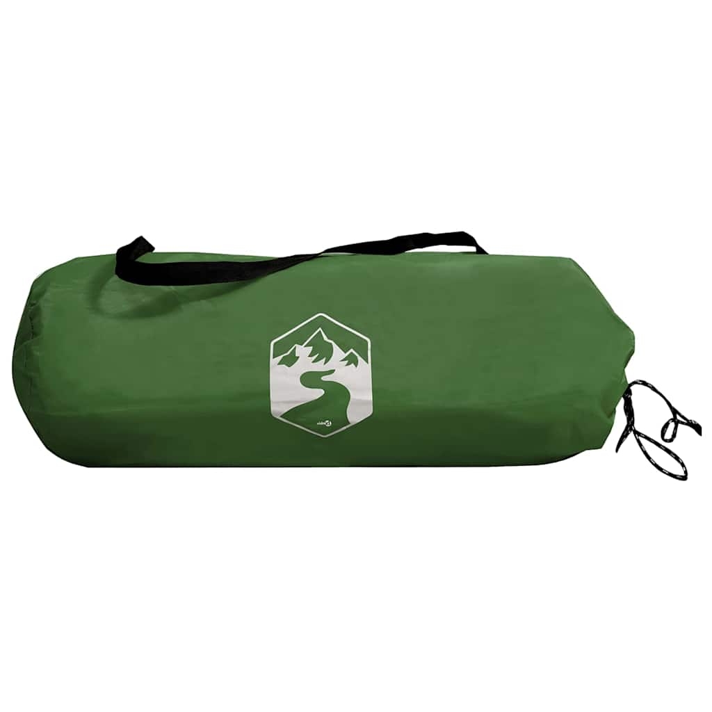 Tunnel Tent 4-Person Green and White 318 x 275 x 140 cm