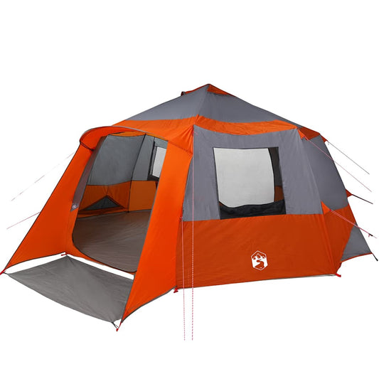 Cabin Tent 12-Person 12-Person Grey and Orange
