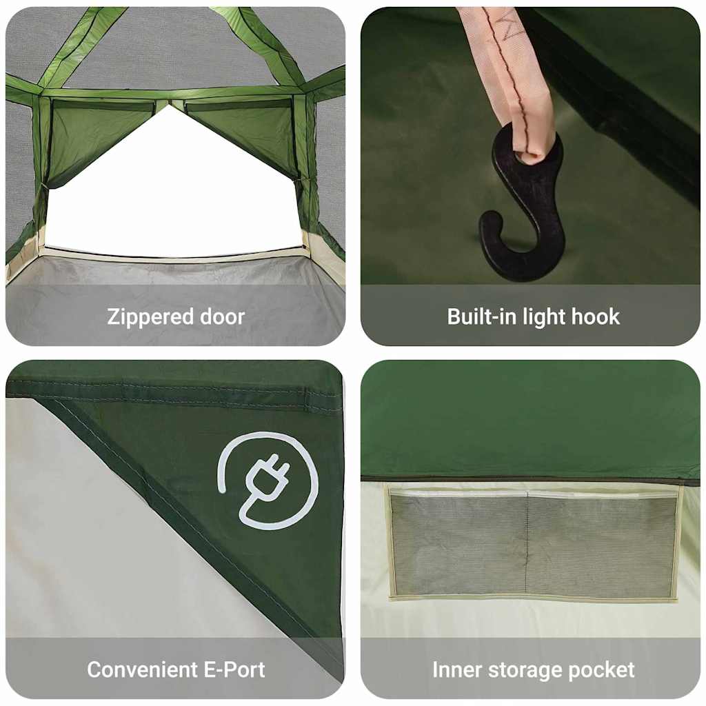 Inner Tent 7-Person 7-Person 300 x 300x 250 cm Green and Grey