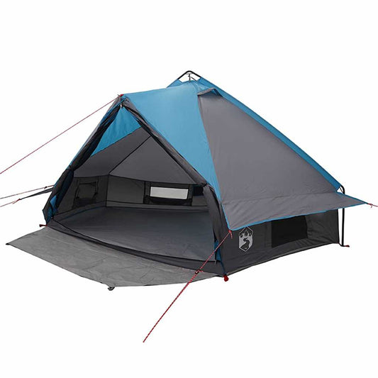 Teepee Tent 6-Person 6-Person Blue and Grey