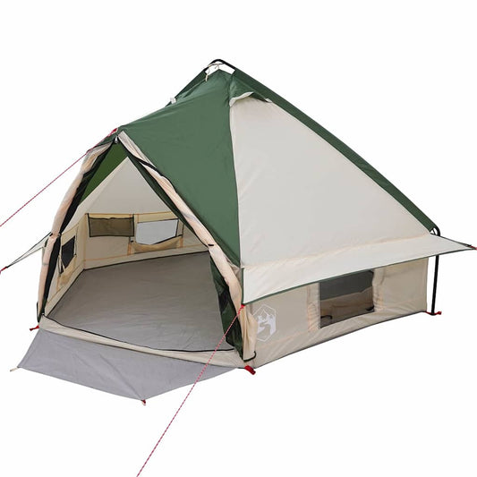 Teepee Tent 4-Person 4-Person Green and Grey