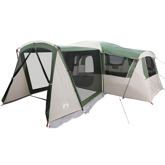 Family Tent 20-Person 20-Person Green and White