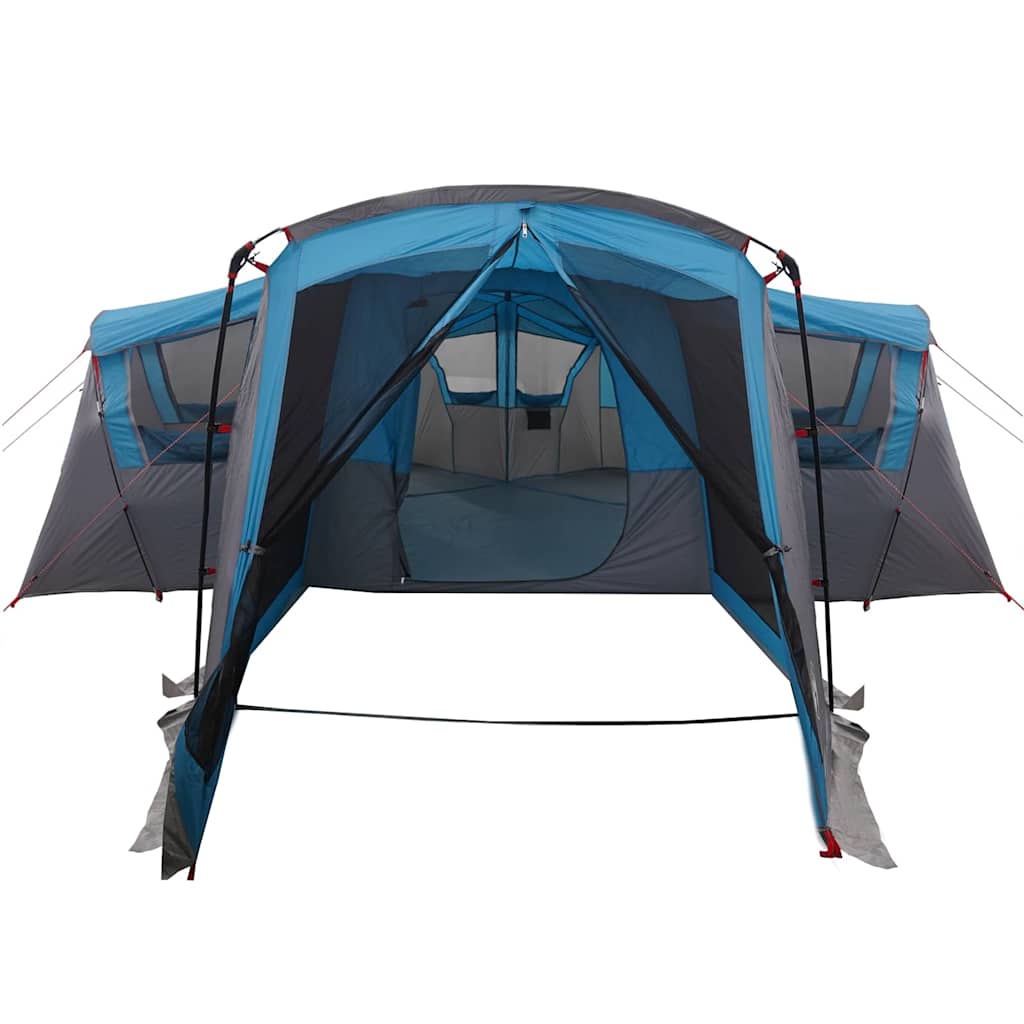 Family Tent 20-Person Blue and Grey 745 x 700 x 217 cm