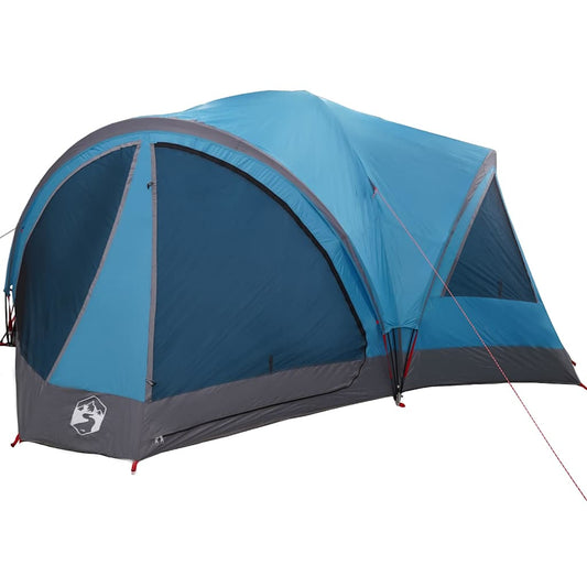 Family Tent 10-Person Blue and Grey 460 x 430 x 214 cm