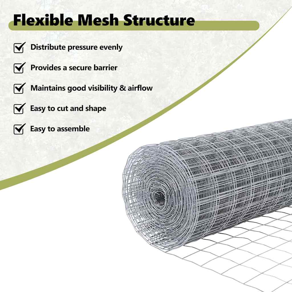 Euro Fence 1 x 10 m PVC-coated iron