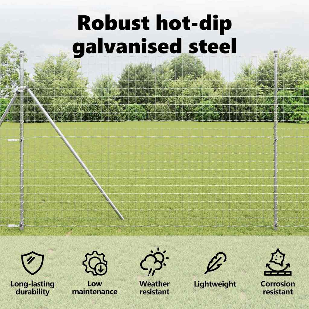 Euro Fence 1.6 x 10 m PVC-coated iron