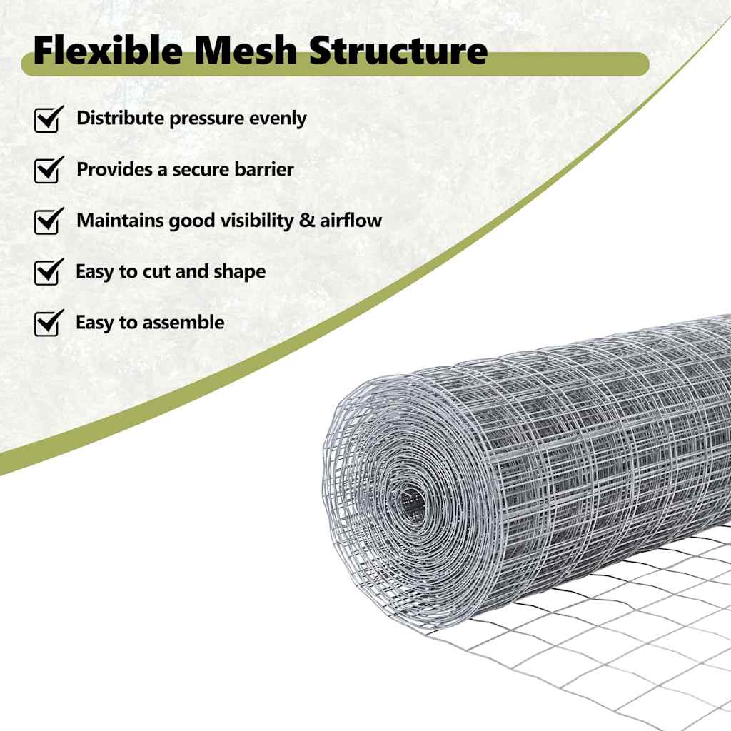 Euro Fence 1.6 x 10 m PVC-coated iron