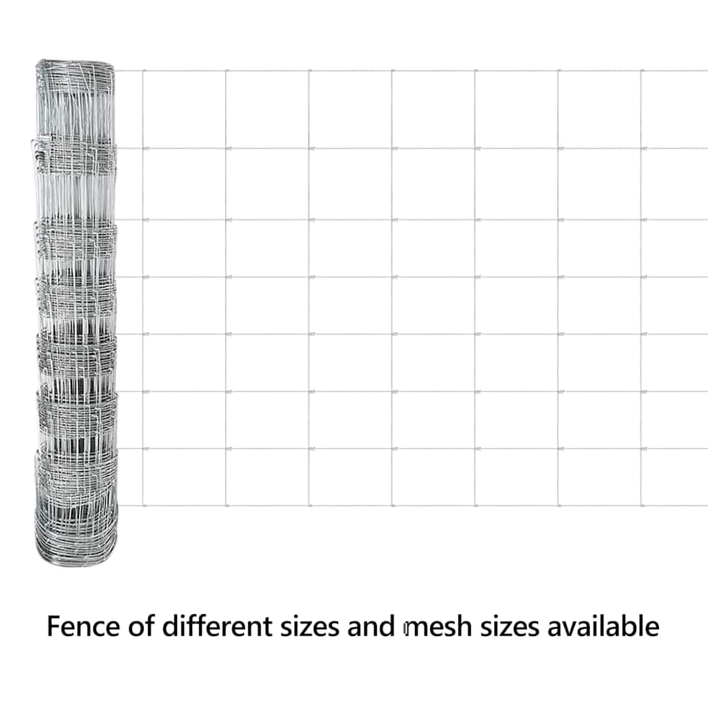 Wild Fence Hot Dip Galvanized 1000 x 80 x 0.18 cm Iron