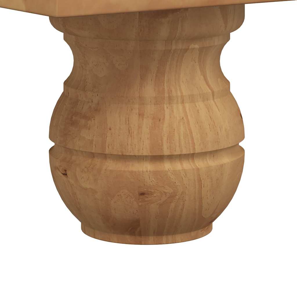 Writing Desk ASKIM White 95 x 40 x 75 cm Solid Pine Wood