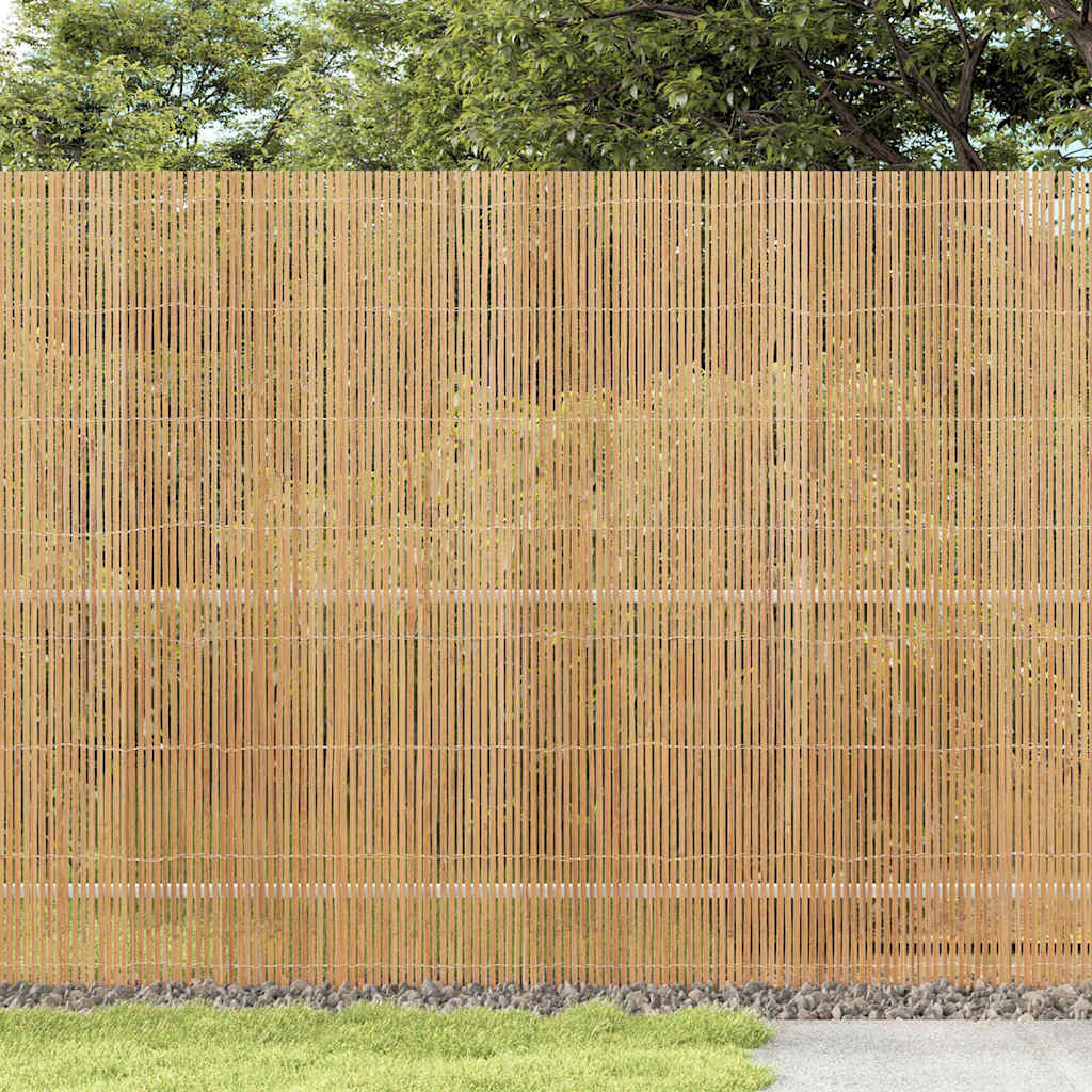 Bamboo Fence Natural 400 x 180 cm Bamboo