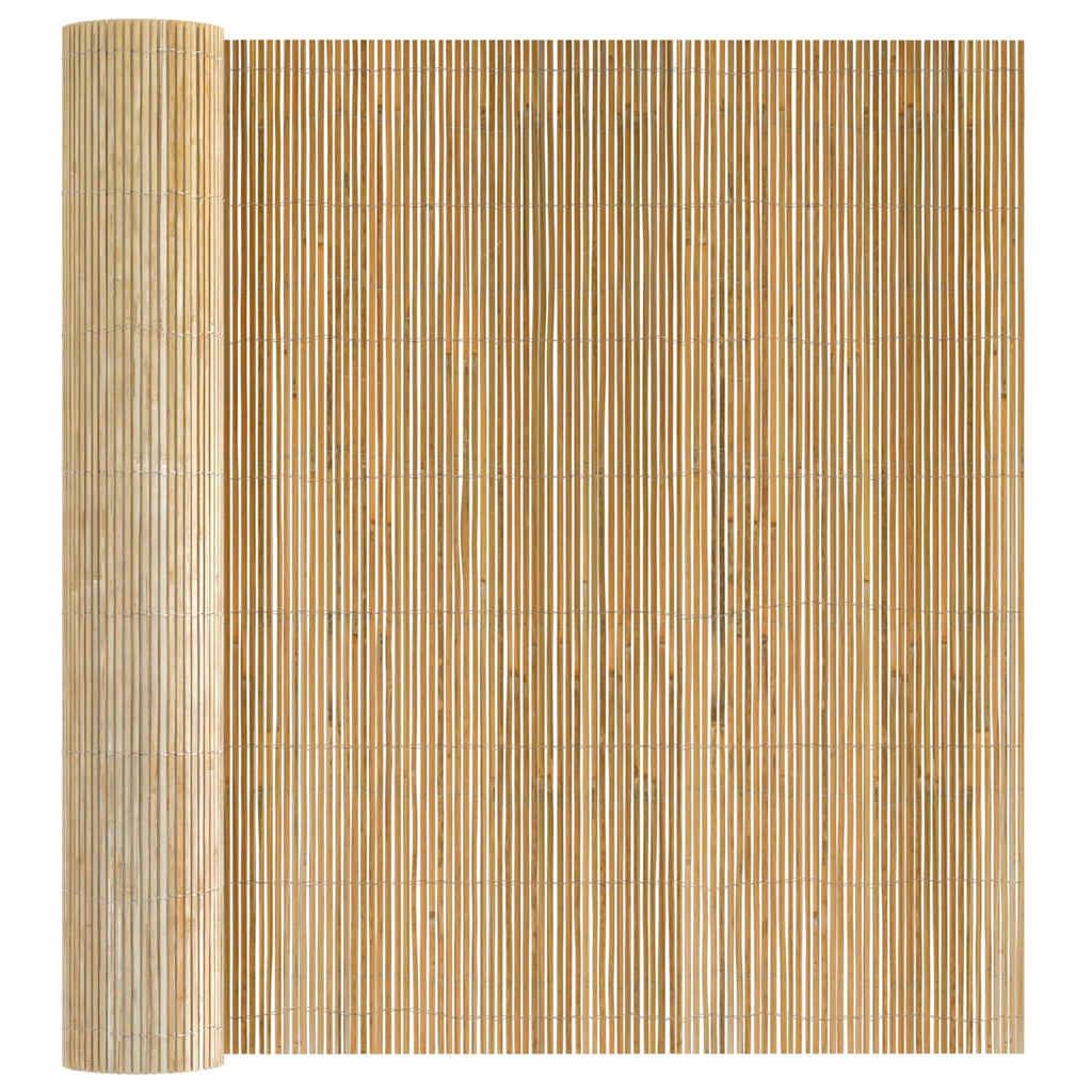 Bamboo Fence Natural 400 x 180 cm Bamboo