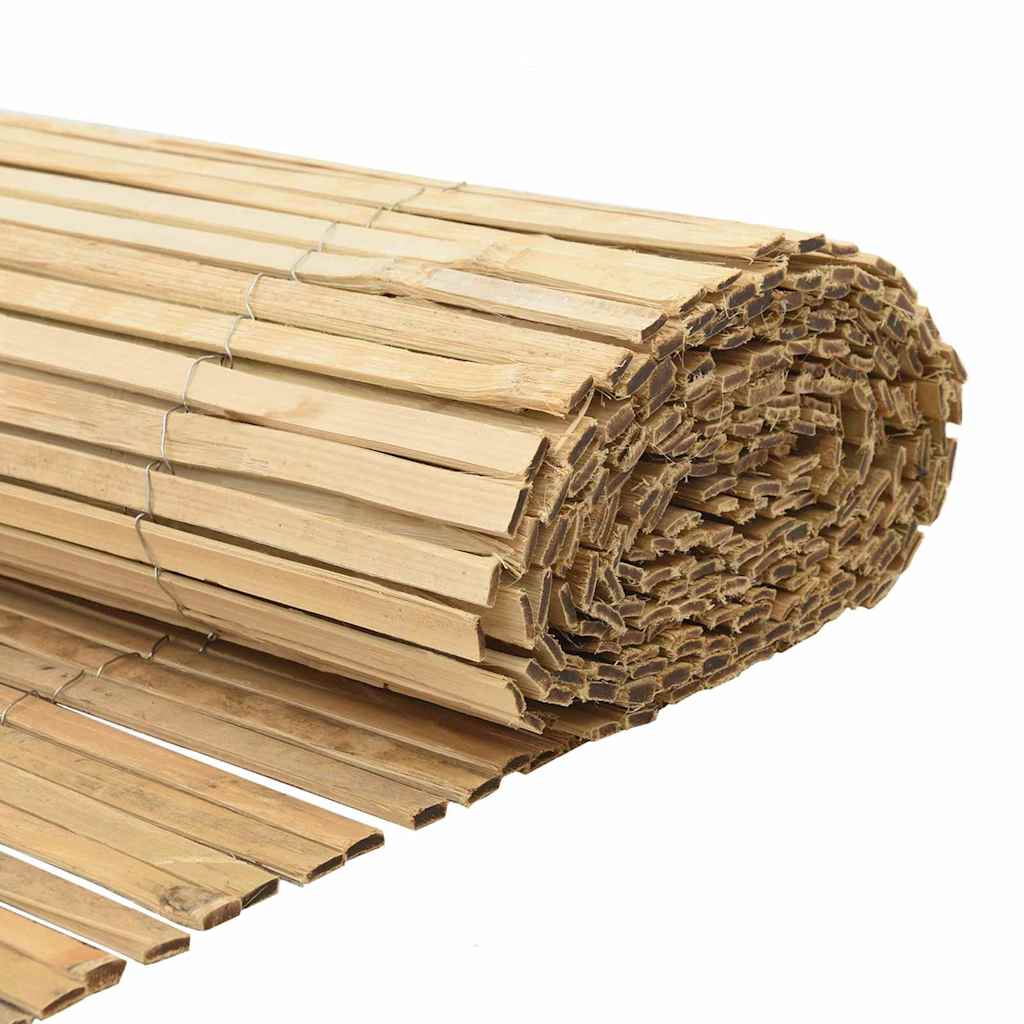 Bamboo Fence Natural 600 x 125 cm Bamboo