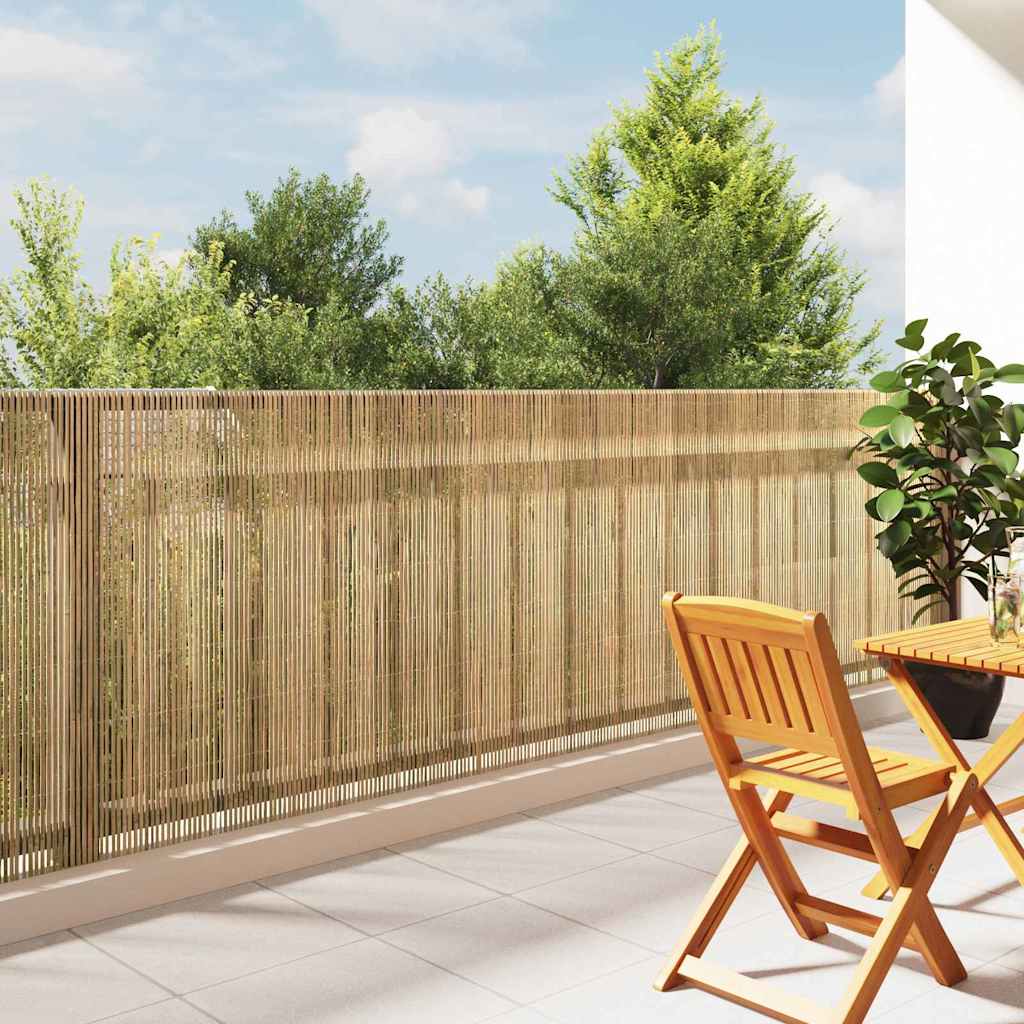 Bamboo Fence Natural 600 x 125 cm Bamboo