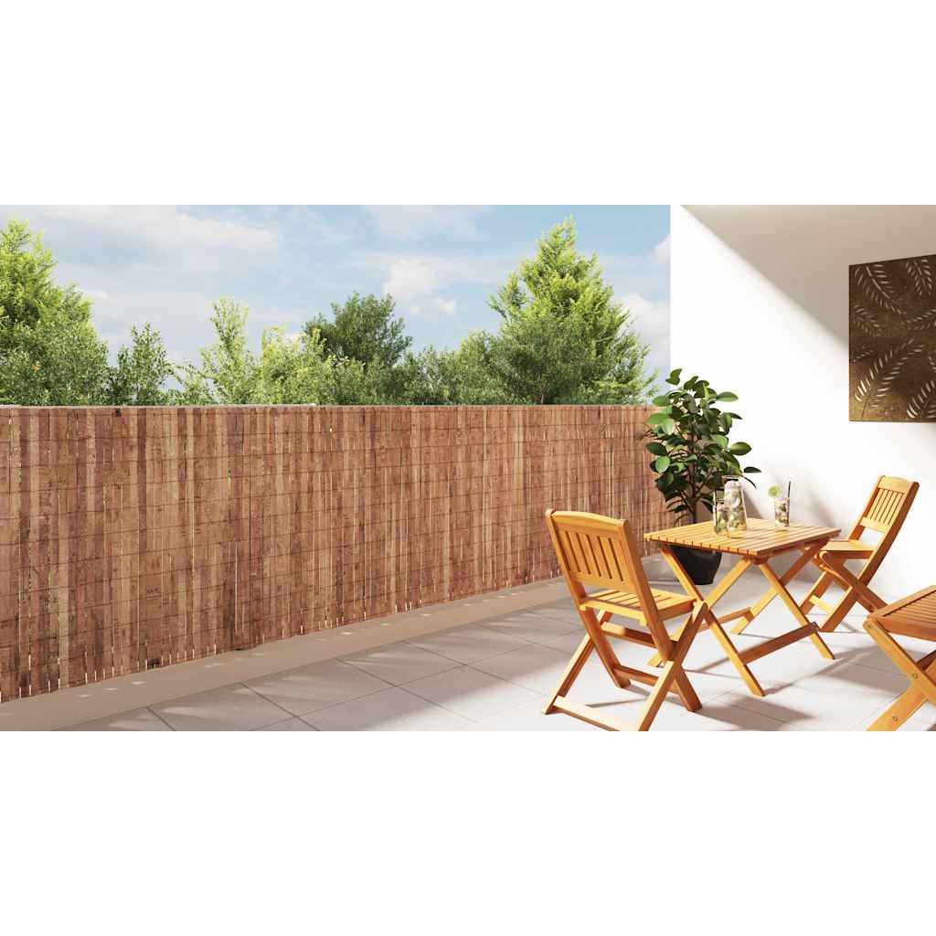 Bark Fence Brown 400 x 125cm Bark
