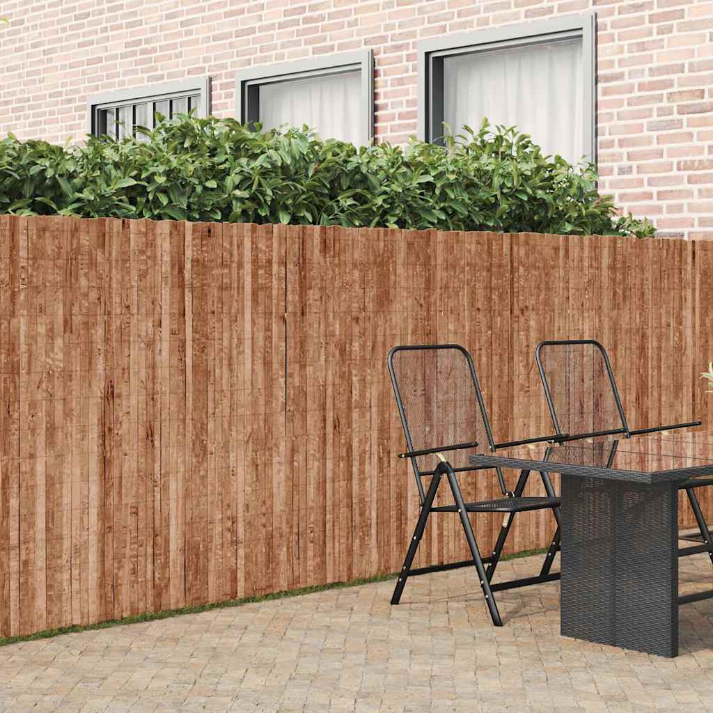Bark Fence Brown 400 x 150 cm Bark