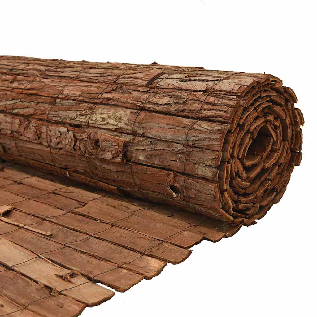 Bark Fence Brown 600 x 125 cm Bark
