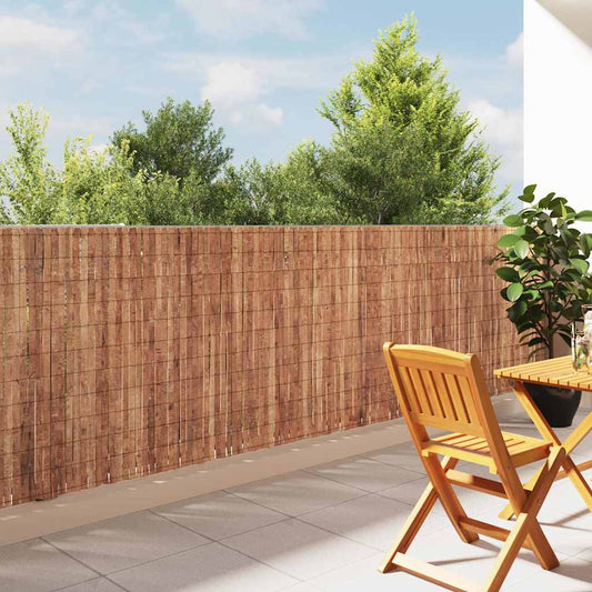 Bark Fence Brown 600 x 125 cm Bark