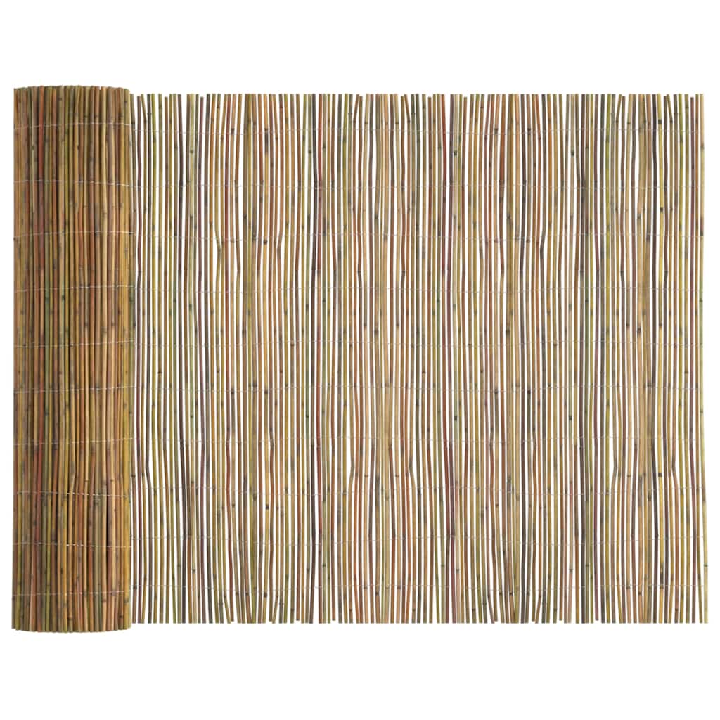 Bamboo Fence Natural 400 x 150 cm Bamboo