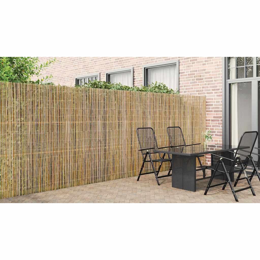 Bamboo Fence Natural 300 x 180 cm Bamboo