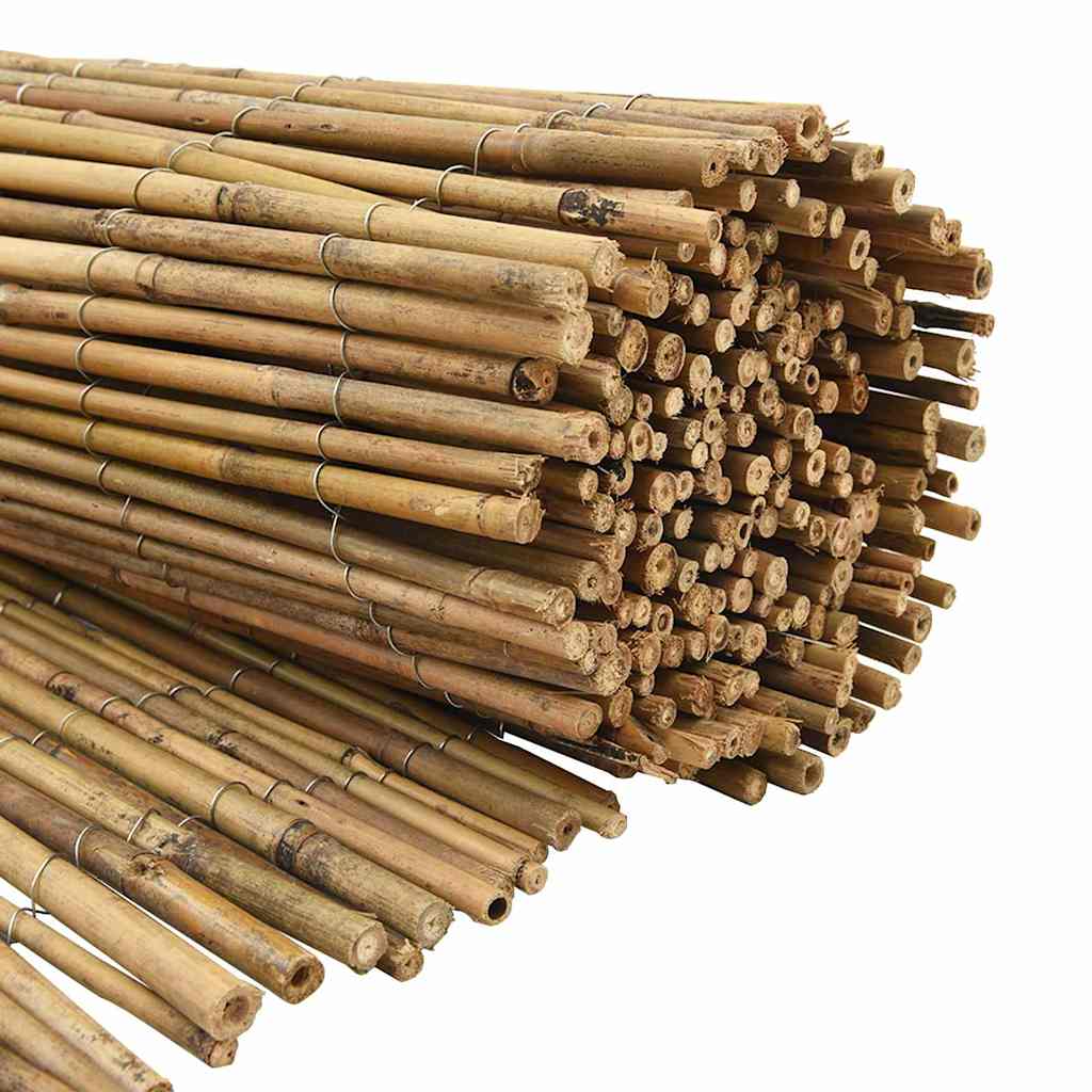 Bamboo Fence Natural 600 x 125 cm Bamboo