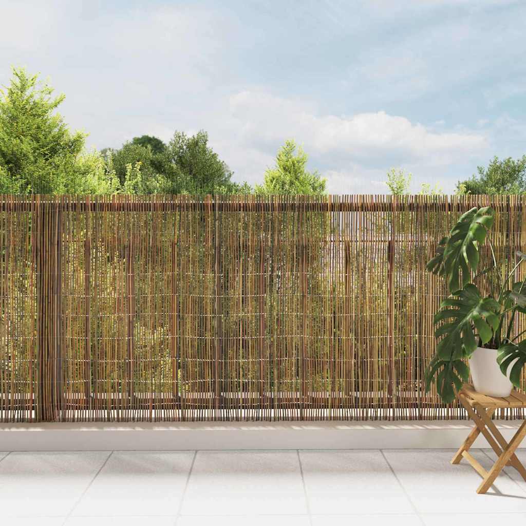 Bamboo Fence Natural 600 x 125 cm Bamboo