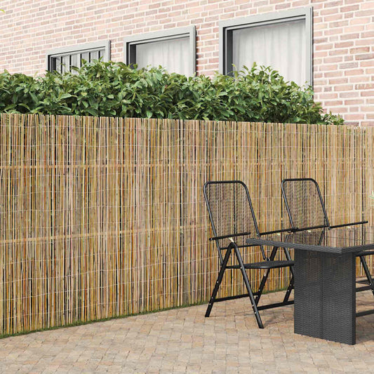 Bamboo Fence Natural 500 x 150 cm Bamboo