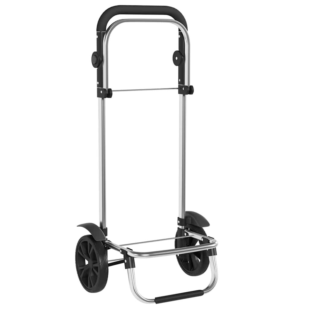 Shopping Trolley Grey 36.5 x 46.5 x 100.5 cm Oxford fabric