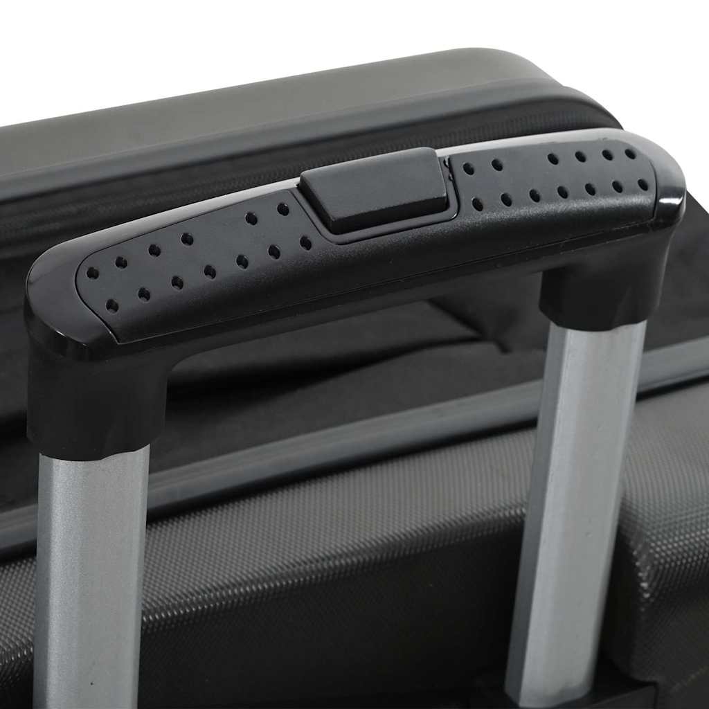 vidaXL Suitcase Folding Dark grey 34 x 23 x 55.5 cm ABS Plastic